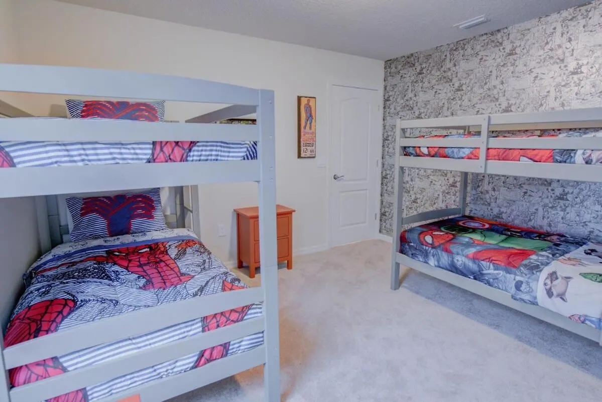 Spacious 6Bed 4 5Bath - By Disney No Resort Fees Davenport 0*,  United States